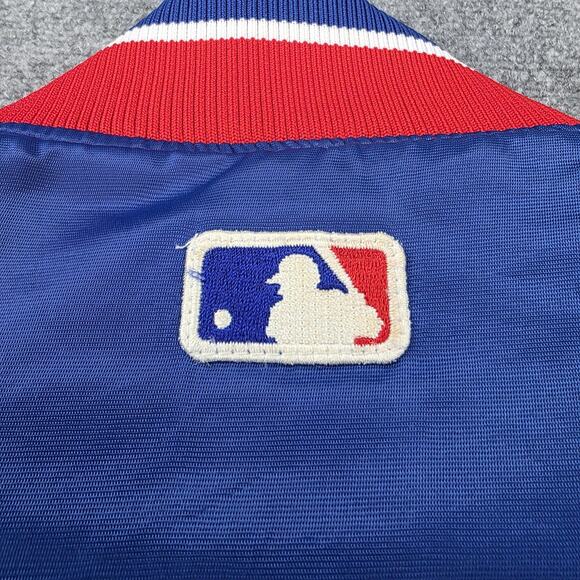 Vintage Chicago Cubs Jacket Mens Medium MLB Baseball Starter Wrigley Field 90s - Picture 14 of 16